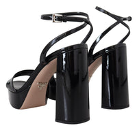 Thumbnail for Elevate Your Elegance with Glossy Black Heels