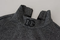 Thumbnail for Elegant Dark Gray Pullover Sweater