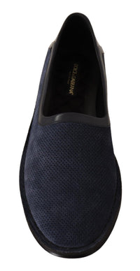 Thumbnail for Elegant Perforated Leather Loafers