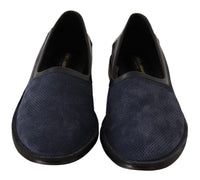 Thumbnail for Elegant Perforated Leather Loafers