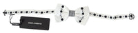 Thumbnail for Elegant White Dotted Silk Bow Tie