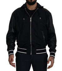 Thumbnail for Elegant Black Bomber Blouson Jacket