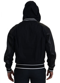 Thumbnail for Elegant Black Bomber Blouson Jacket