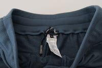 Thumbnail for Elegant Blue Bermuda Shorts - Regular Fit