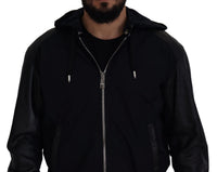 Thumbnail for Elegant Black Bomber Blouson Jacket