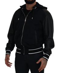 Thumbnail for Elegant Black Bomber Blouson Jacket