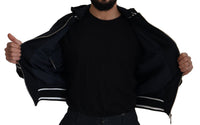 Thumbnail for Elegant Black Bomber Blouson Jacket