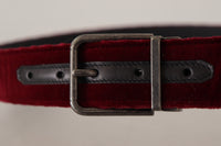 Thumbnail for Velvet Maroon Elegance Belt