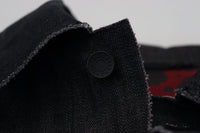 Thumbnail for Elegant Black Denim Jacket