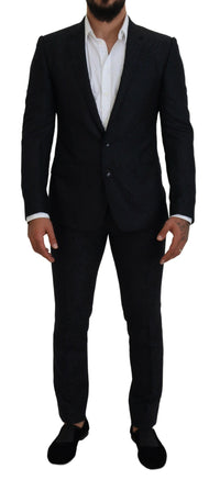 Thumbnail for Sleek Martini Style Wool-Silk Men's Suit