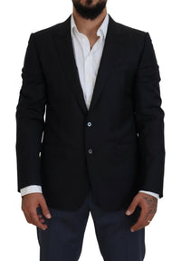 Thumbnail for Elegant Dark Blue Martini Blazer