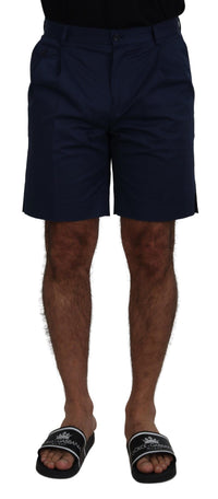 Thumbnail for Elegant Blue Chino Shorts – Regular Fit