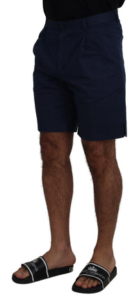 Thumbnail for Elegant Blue Chino Shorts – Regular Fit