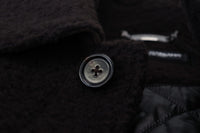 Thumbnail for Elegant Black Alpaca Wool Blend Jacket