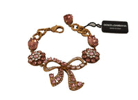 Thumbnail for Elegant Crystal Charm Gold Bracelet