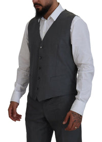 Thumbnail for Sleek Silver Martini Slim Fit Three-Piece Suit