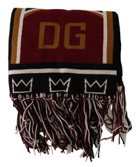 Thumbnail for Elegant DG King Wool & Cashmere Scarf