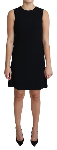 Thumbnail for Elegant Sleeveless Black A-Line Mini Dress