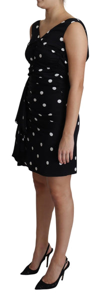 Thumbnail for Elegant Polka Dot Silk Charmeuse Dress