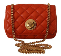 Thumbnail for Elegant Red Nappa Leather Crossbody Bag