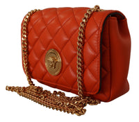 Thumbnail for Elegant Red Nappa Leather Crossbody Bag