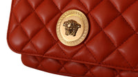 Thumbnail for Elegant Red Nappa Leather Crossbody Bag