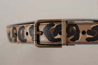 Thumbnail for Chic Engraved Logo Leather Belt