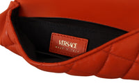 Thumbnail for Elegant Red Nappa Leather Crossbody Bag