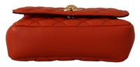 Thumbnail for Elegant Red Nappa Leather Crossbody Bag