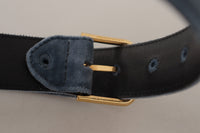 Thumbnail for Elegant Navy Velvet Designer Belt