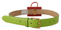 Thumbnail for Elegant Leather Belt with Mini Bag Accessory