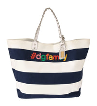 Thumbnail for Chic Striped Beatrice Tote Handbag