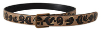 Thumbnail for Elegant Leather Engraved Buckle Belt