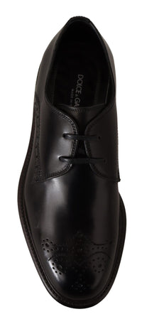 Thumbnail for Elegant Black Derby Dress Shoes