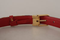 Thumbnail for Chic Multicolor Leather Belt with Engraved Buckle