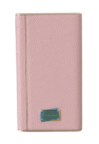 Thumbnail for Chic Pink Leather Power Bank