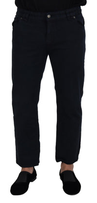 Thumbnail for Elegant Black Cotton Designer Jeans