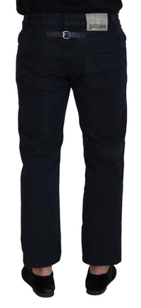 Thumbnail for Elegant Black Cotton Designer Jeans