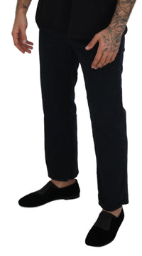 Thumbnail for Elegant Black Cotton Designer Jeans