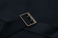 Thumbnail for Elegant Dark Blue Cotton Three Piece Martini Suit