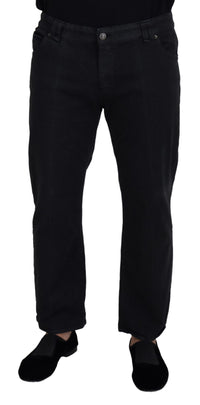 Thumbnail for Elegant Black Mainline Cotton Jeans