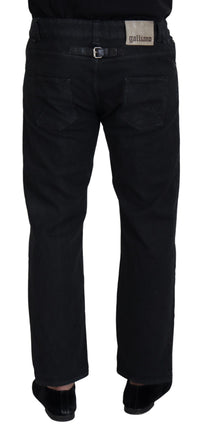 Thumbnail for Elegant Black Mainline Cotton Jeans