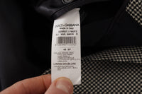 Thumbnail for Elegant Gray Checkered Wool Blazer
