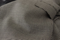 Thumbnail for Elegant Gray Checkered Wool Blazer