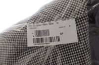 Thumbnail for Elegant Gray Checkered Wool Blazer