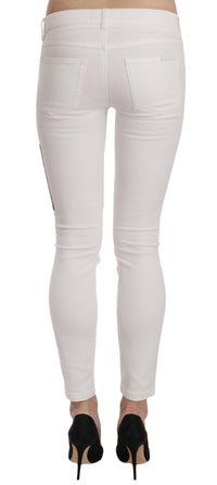 Thumbnail for Queen Of Hearts Embellished Skinny Pants