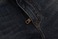 Thumbnail for Elegant Slim-Fit Denim Pants in Blue Washed