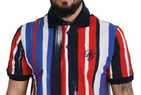 Thumbnail for Multicolor Cotton Polo Top T-shirt
