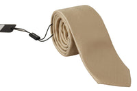 Thumbnail for Elegant Gold Dotted Silk Tie