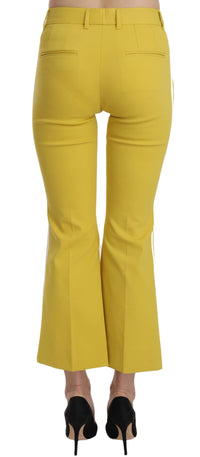 Thumbnail for Chic Yellow Flare Pants for Elegant Evenings